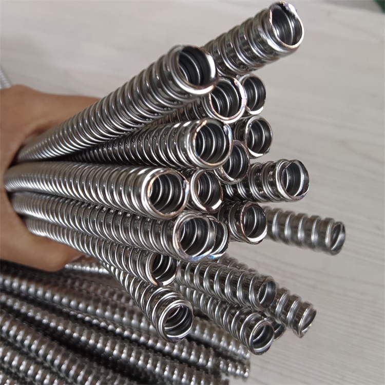 P3型4mm不锈钢仪表穿线管单扣304光纤传感器护套供应