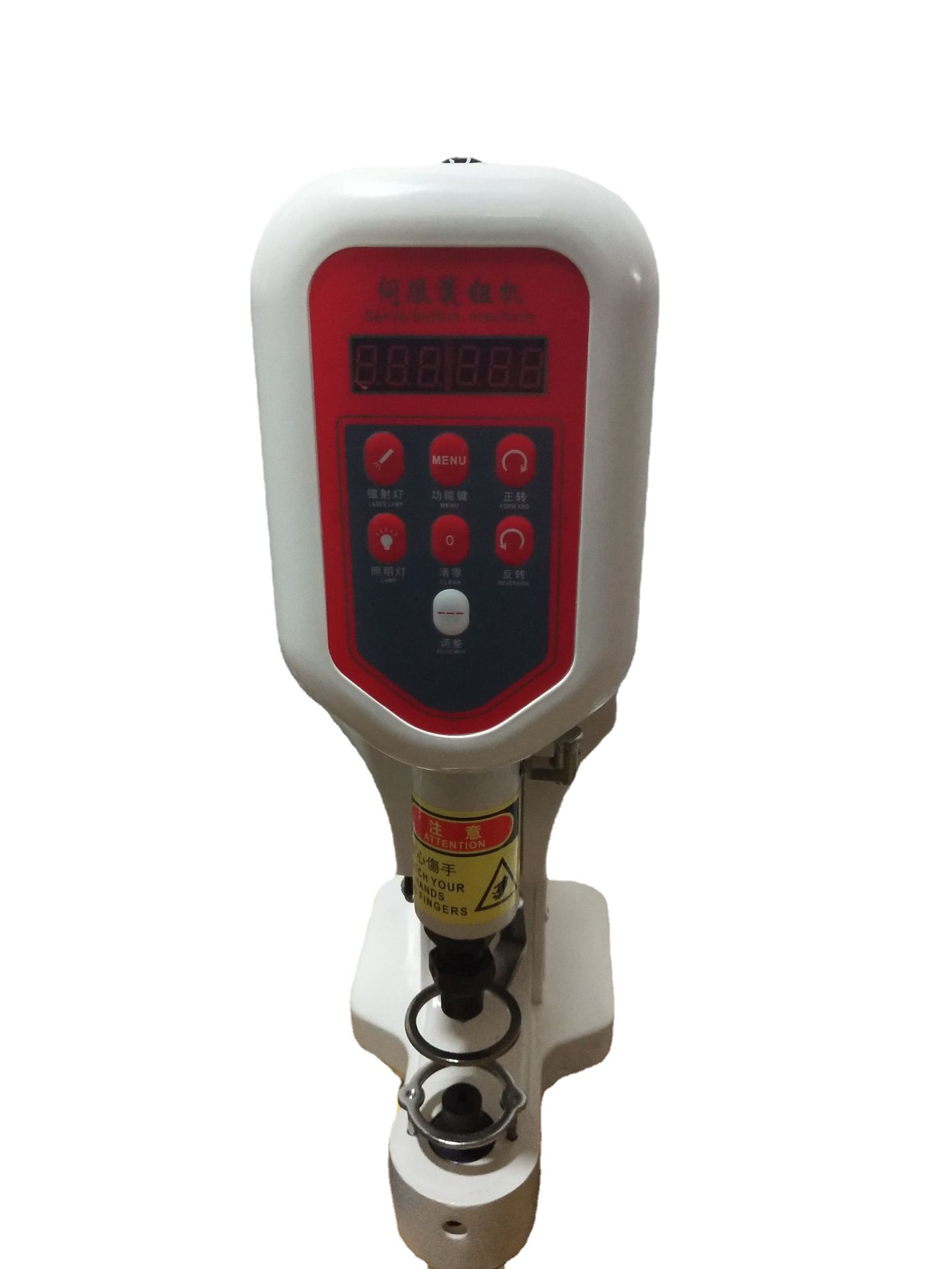 Suministro 818 equipo accionamiento directo botón electromagnético máquina de posicionamiento infrarrojo número electrónico conteo ajuste de presión