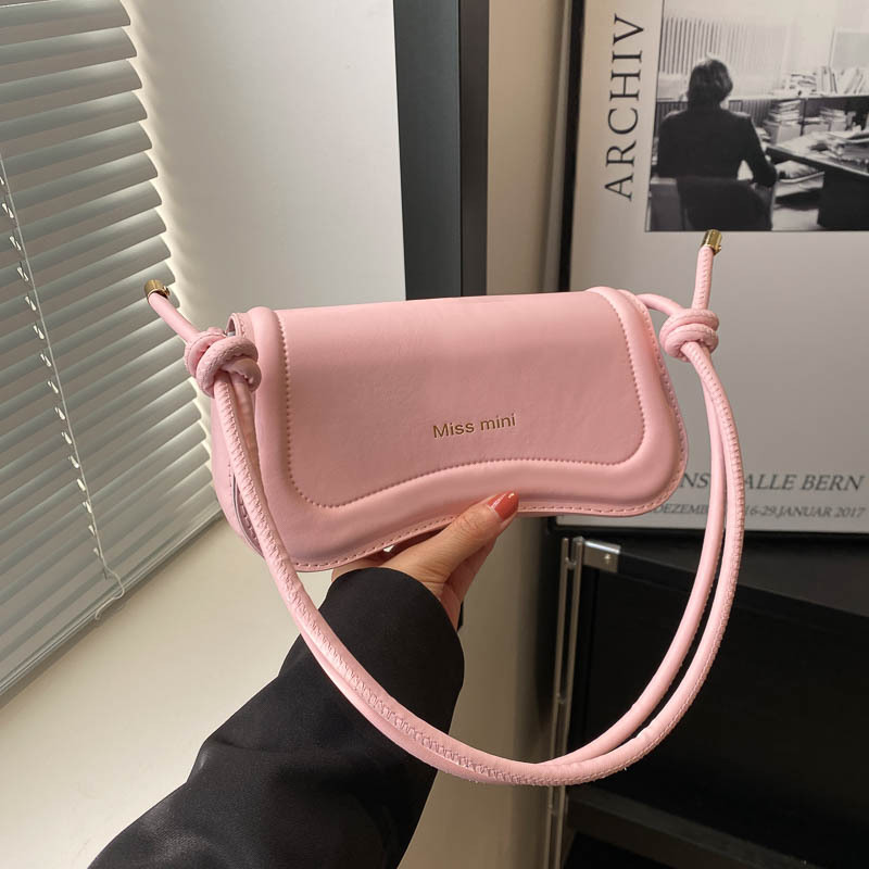 高級感腋下小方包包女2024新款時尚單肩包跨境外貿代發百搭斜挎包