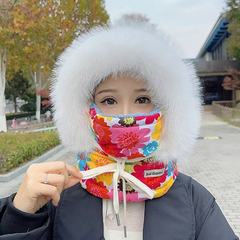防寒雷锋帽新款冬季棉帽防风面罩骑行加厚电动车保暖护耳保暖帽子