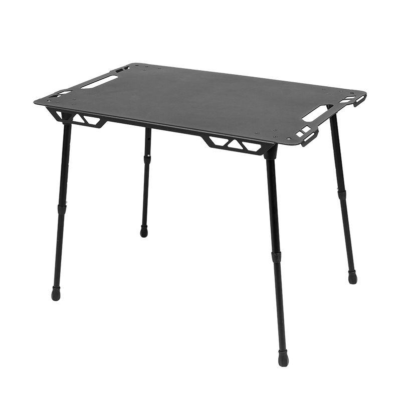 Mesa táctica al aire libre transfronteriza Mesa plegable IGT Mesa de camping de aleación de aluminio portátil Mesa y silla de camping Mesa plegable multifuncional y silla