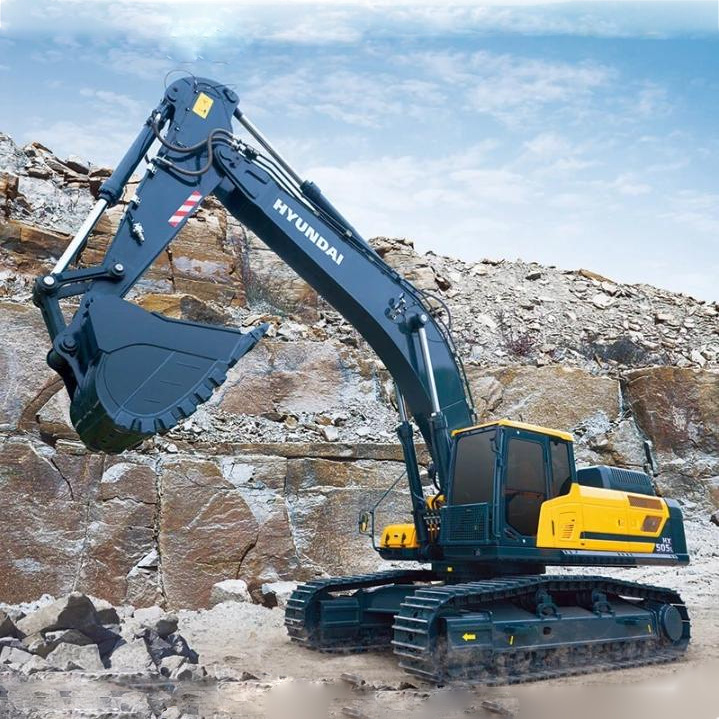现代挖掘机HX505L大型矿山装车与破碎装备正在热卖中