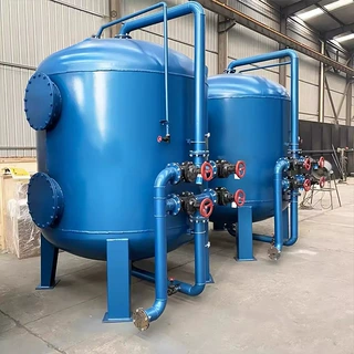 厂家全自动石英砂多介质过滤器不锈钢水处理过滤罐除铁除锰定做
