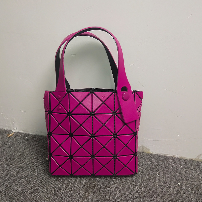 Calidad original nuevo bolso a cuadros de diamantes para toda la vida mini caja cuadrada pequeña todo fósforo bolso de cuatro cuadrados moda mini bolso para mujer