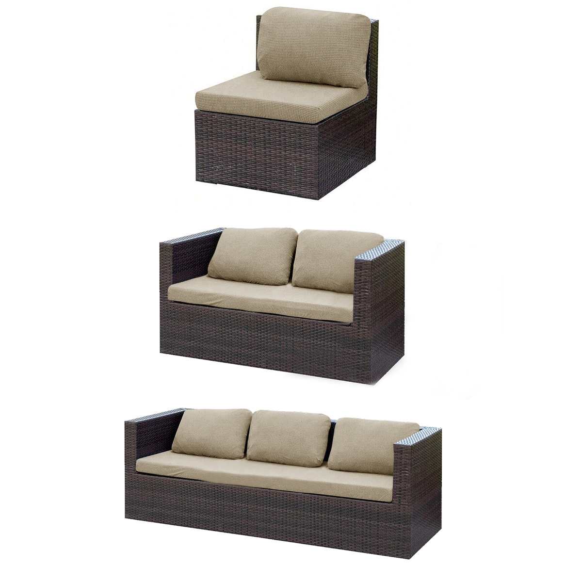 Funda de cojín de sofá de vellón polar impermeable para exteriores de Amazon, funda de sofá con todo incluido de color sólido elástico