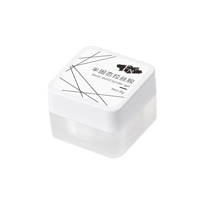 Suministro directo transfronterizo semisólido dibujo de alambre pegamento de modelado aurora polvo de hadas frotar pegamento de polvo lavable borde micro grabado pegamento de diamante adhesivo