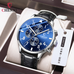 Chenxi CHENXI large dial trendy multi-functional sports watch men's luminous waterproof watch men's watch