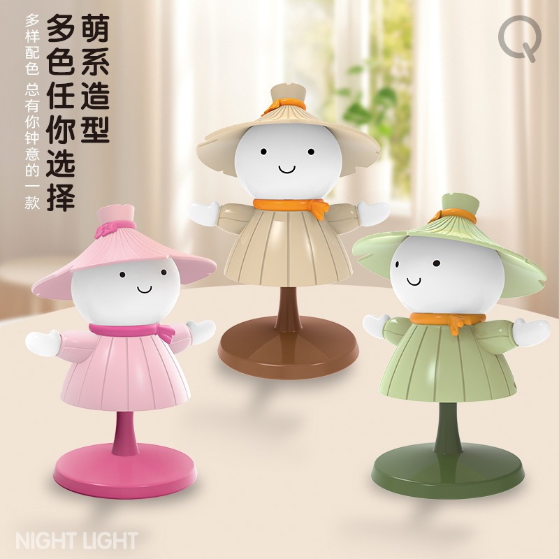 生日礼物送台灯高颜值可爱卡通萌熊台灯充电台灯学生宿舍学习实用|undefined