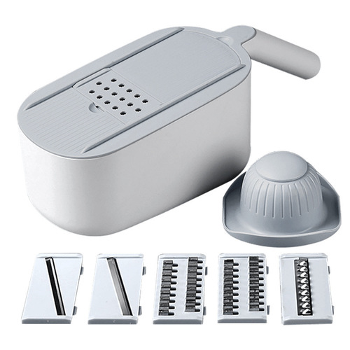 Kitchen vegetable cutting artifact potato shreds household multi-functional supplies lemon slice cutting machine scraping wire grating slicer
