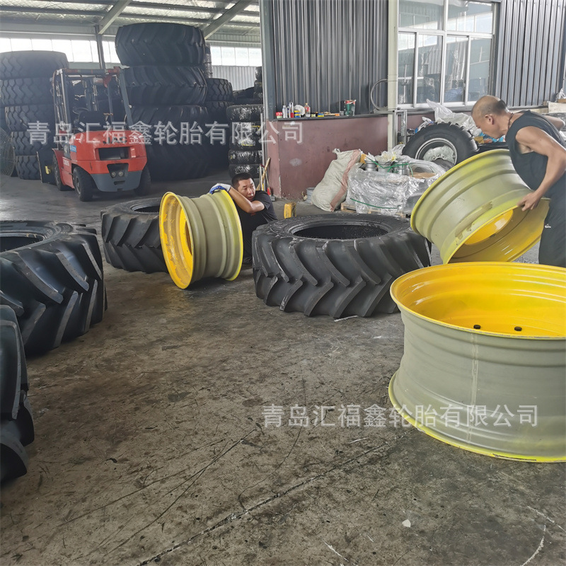大马力改装650/65R42 540/653R0子午线联合收割机轮胎可配钢圈