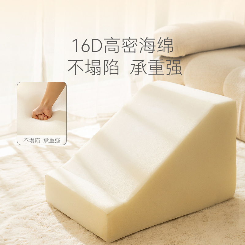 Protección de las articulaciones para mascotas, pendiente, cama superior, sofá, escalera de esponja para escalar, perros mayores, suministros para perros de tamaño pequeño, escaleras para perros