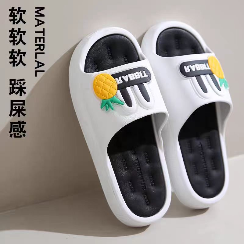 Fashionable ultra-soft non-slip women's slippers to go out platform