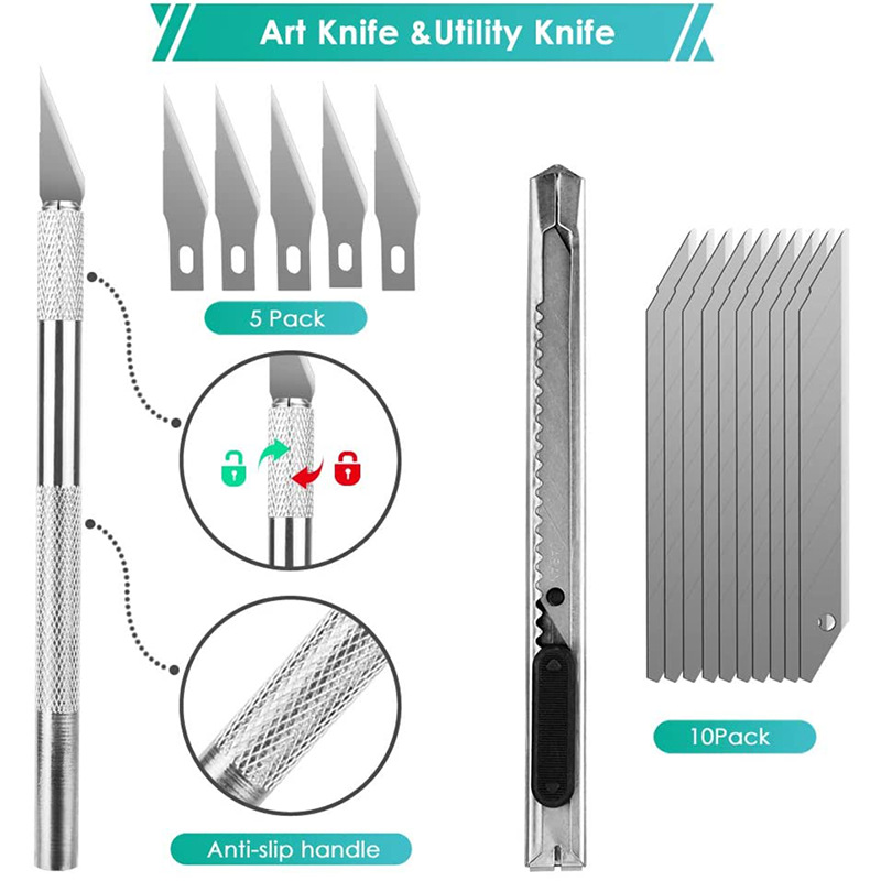 Transfronterizo herramienta de película de coche de 43 piezas herramienta especial para ventana película solar tendón de carne raspador duro