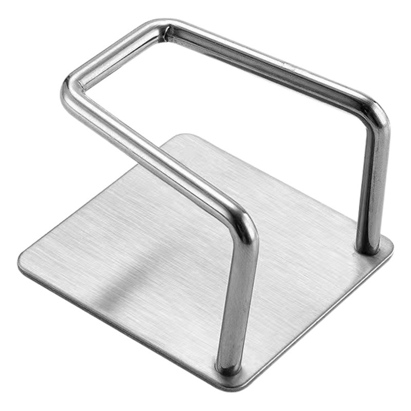 Sponge storage rack stainless steel kitchen supplies sink steel ball scouring pad shovel storage draining rack punch-free