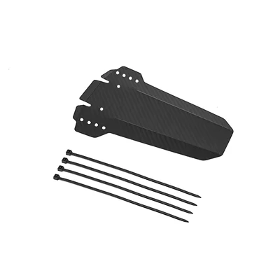 Sukou Fender Road Bicycle Front/Rear Seat Post Rain Shield Bicycle Cycling Accessories Equipment Carbon Fiber Pattern (Electric vehicle fender) - front-guard-black-carbon-fiber-pattern