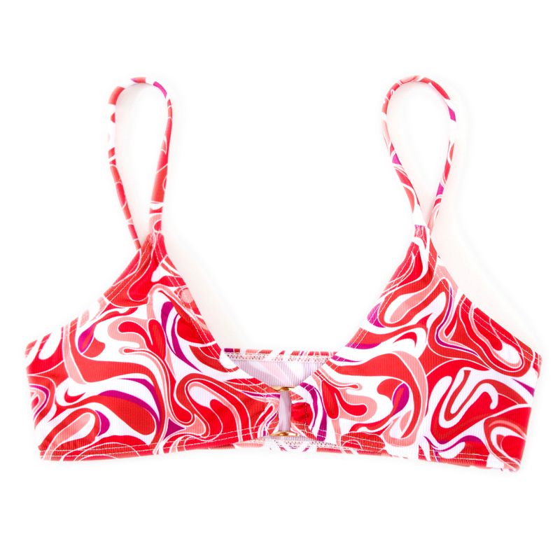 Mujeres Floral Ditsy Juego De 2 Piezas Bikinis Traje De Baño display picture 9