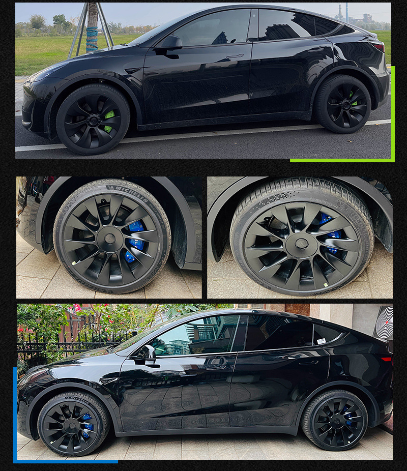 Suitable for Tesla Model 3/Y New Model Special Car Aluminum Alloy Brake Caliper Cover Wheel Decoration
