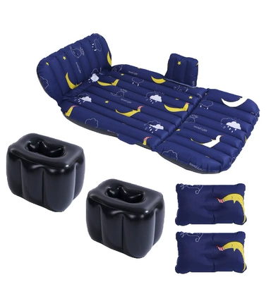 Vehicle-mounted inflatable bed – Spot direct selling car inflatable bed - 37-points-can-sit-and-lie-in-oxford-cailan