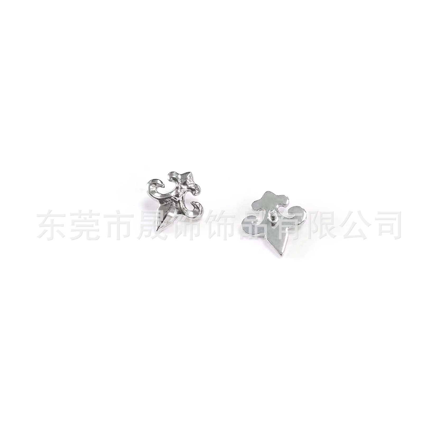 F136 Titanium Iris Flower 哥特 Ear Stud G23 Implant Grade Titanium 创意 Labret Stud Helix Cartilage Stud Piercing Jewelry 头