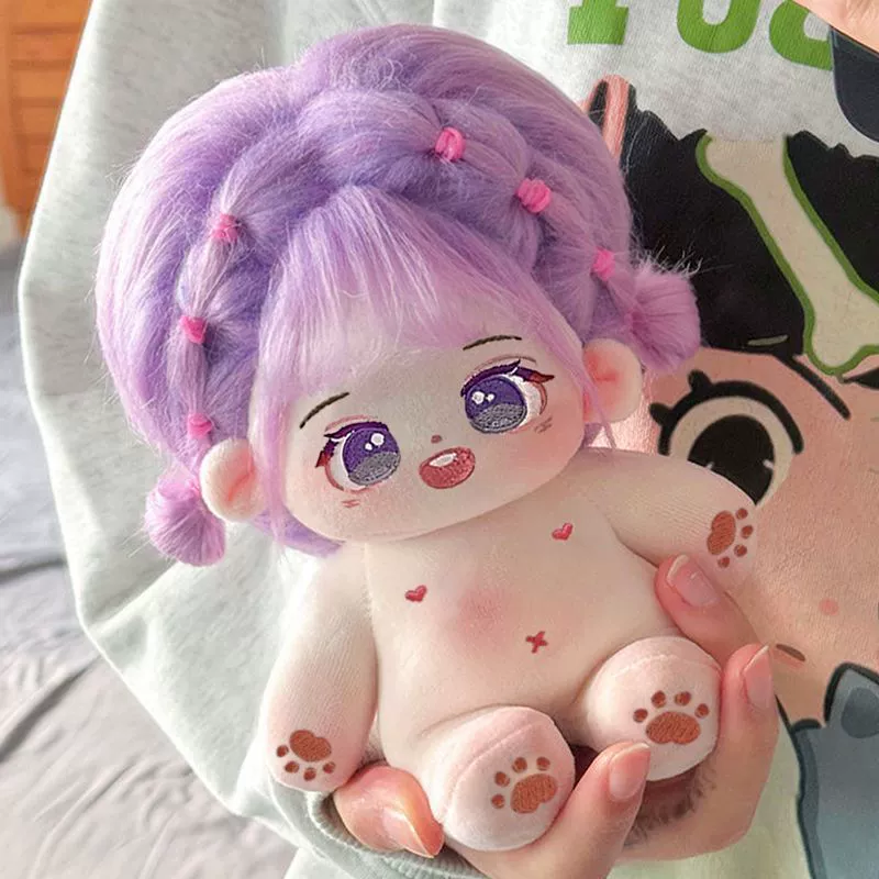 Кукла из хлопка, набор из настоящего плюша, игрушка, скелет для переодевания
