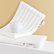 牛奶蛋白纤维枕头低枕超薄枕矮枕软枕单人护颈椎助睡眠儿童枕芯