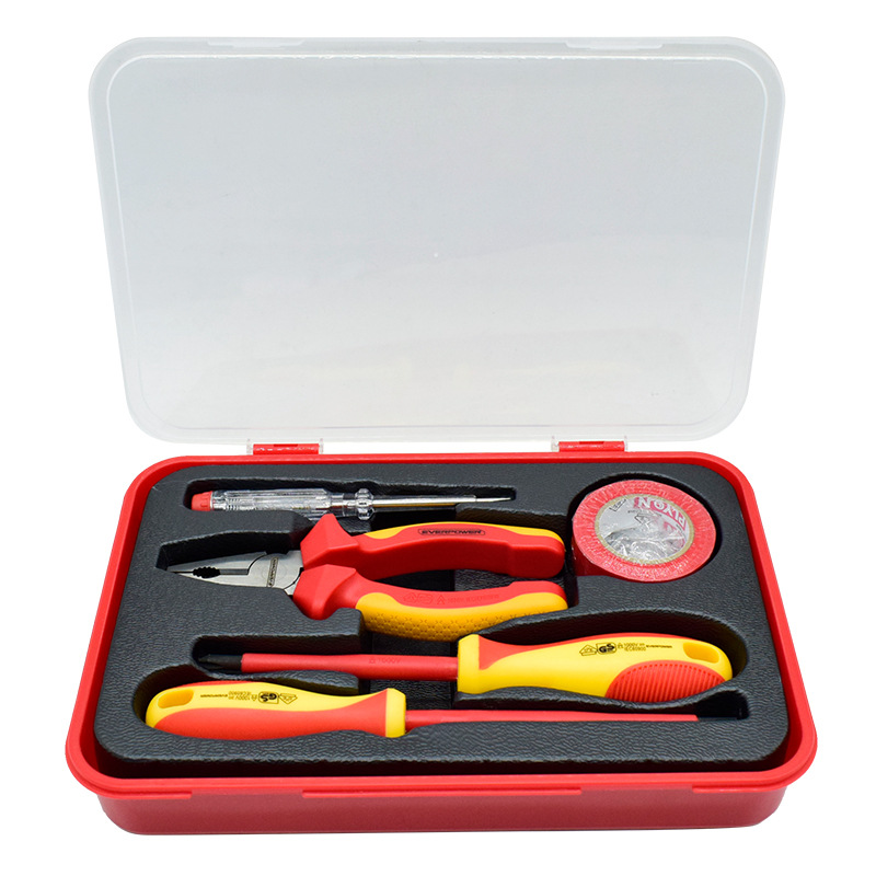 艾威博尔 455005 5件VDE绝缘电工工具组套