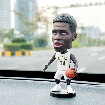 Car ornaments: Figurines Car Ornaments Gifts - -spring-x-antetokounmpo