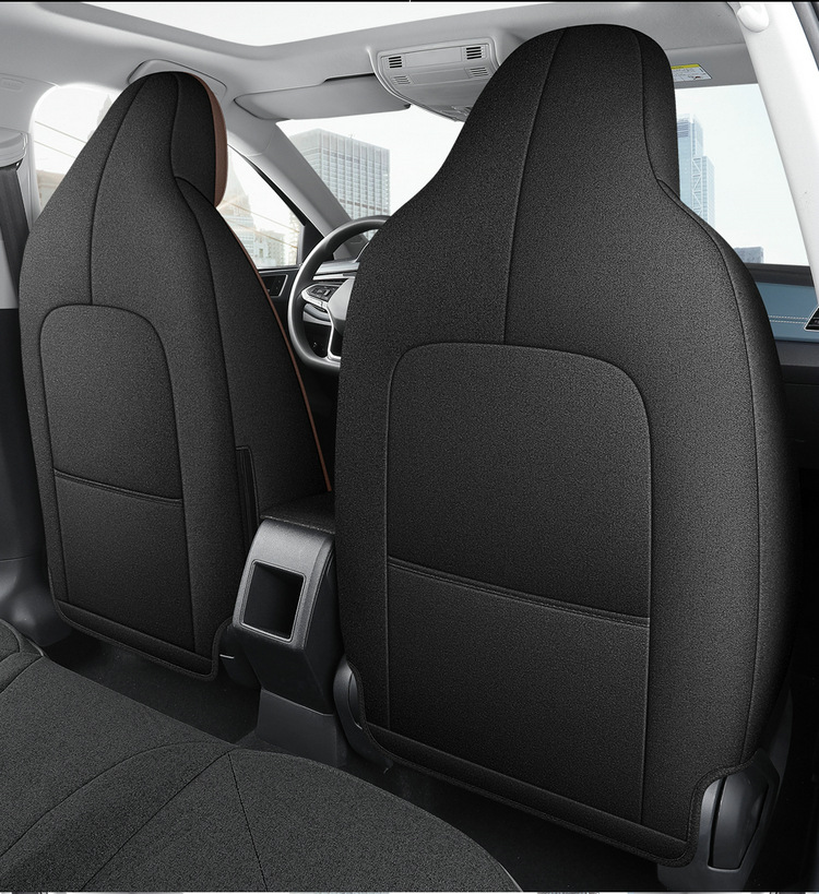 Volkswagen Lavida Xinrui Xr Seat Cover Set, Full Coverage Car Seat Cushion, Cotton Linen Fabric Seat Cover Set, Full Coverage