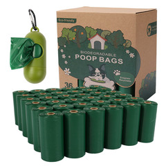 Cross-border Amazon degradable pet waste bags, poop bags, biodegradable dog poop bag dispensers, pet supplies