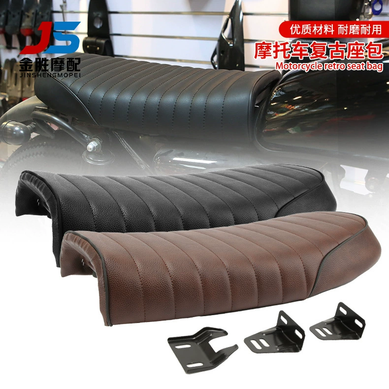 Горячая продажа ретро модифицированных CG125 мотоциклетных подушек Ретро модифицированных Кафе Ретро сиденья сумка с пряжкой