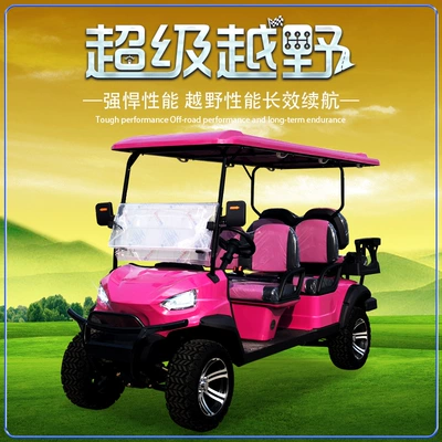 2 Golf Cart Scenic Elektrikli qolf avtomobilləri
