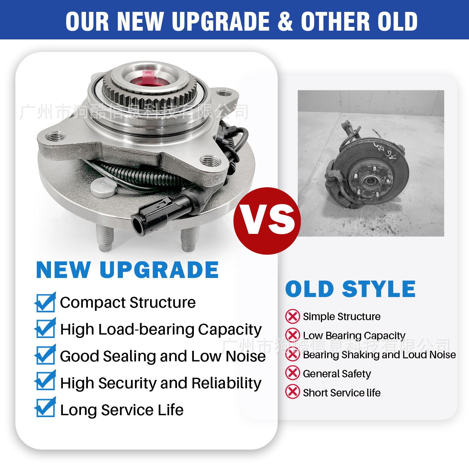 Manufacturer Wholesale Suitable for Ford Ford F-150 2005-2008 Car Wheel Hub Bearing 5L342C530Ad