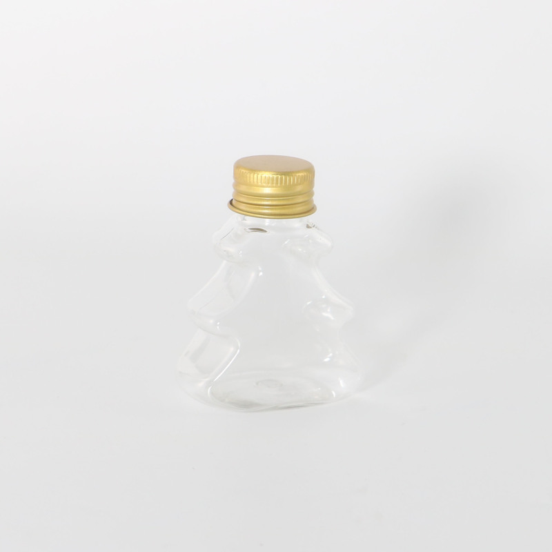 プラスチック 50 ミリリットルクリスマス装飾ボトルクリスマスツリーボトルクリエイティブボトル食品グレードの飲料ボトル子供の DIY 装飾ボトル|undefined