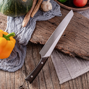 Long fruit knife summer melon fruit knife cutting Hami melon fruit shop special knife stainless steel sharp cutting vegetable meat knife
