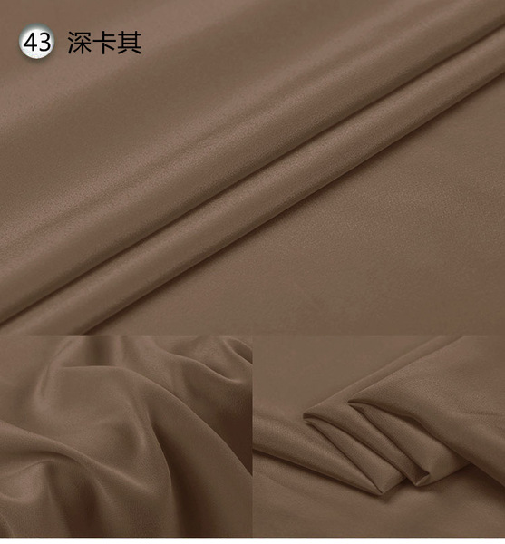 Solid color silk cloth