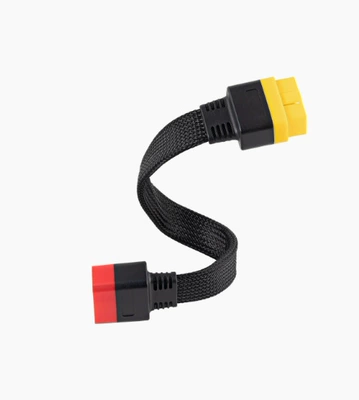 Avtomobil diaqnostika alətləri extension cable, vehicle computer - obd-male-to-female-adapter-cable-36cm-bendable-and-deformable-model