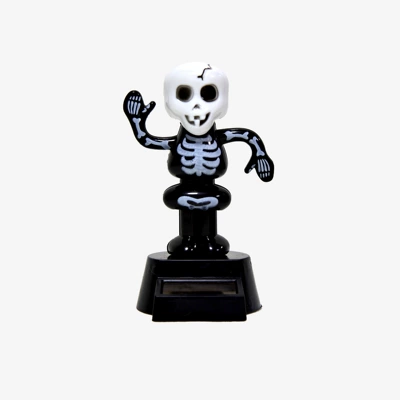 Cross-border hot sale solar Halloween Car ornaments - electric-shock-kid