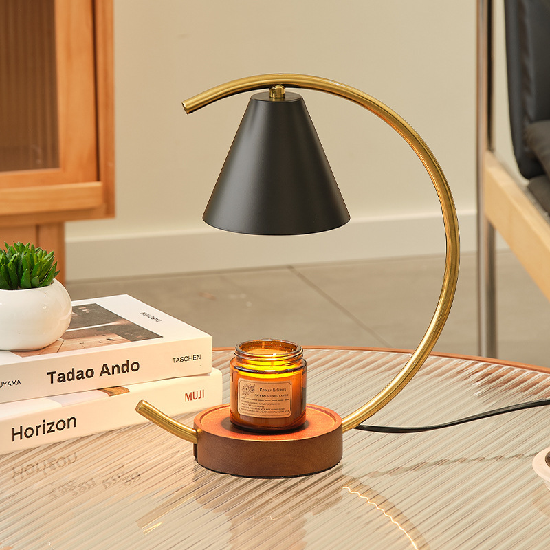 American Half-Moon Fireless Aromatherapy Melted Wax Lamp, High-End Atmosphere Bedroom Decoration Table Lamp, Room Fragrance Gift American Half-Moon Fireless Aromatherapy Melted Wax Lamp, High-End Atmosphere Bedroom Decoration Table Lamp, Room Fragrance Gift