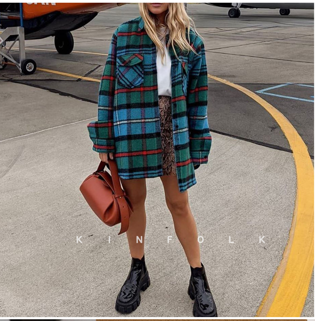 Solid Color Pattern Women's Medium Pu Leather Solid Color Streetwear Oval Magnetic Buckle Underarm Bag