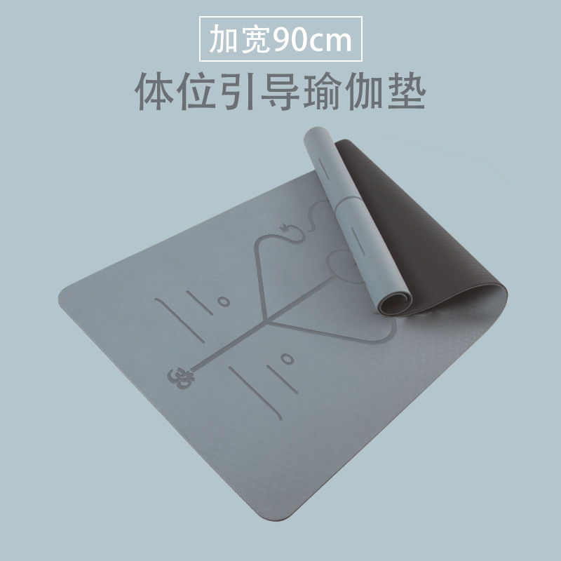 Ampliación TPE fabricantes de almohadillas de yoga estera antideslizante acústica estera de salto de cuerda estera de baile doméstica fábrica de estera