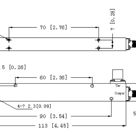 SMA头 500-8000M微带耦合器10dB耦合器0.5-8G