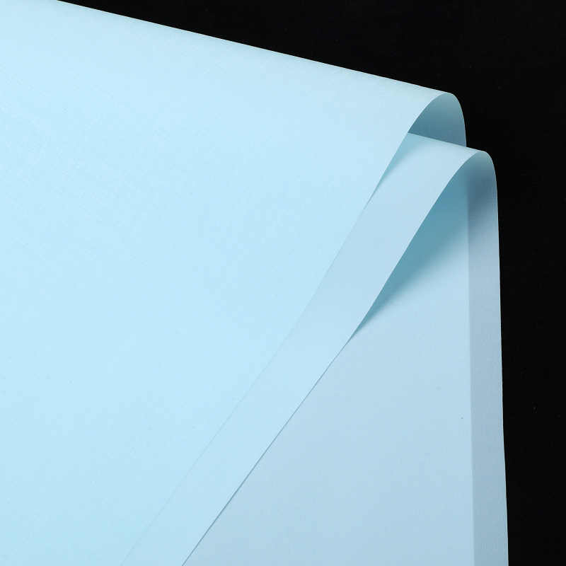 Lizhiran espesado a prueba de mercurio papel de platino Chanel estilo flor envoltura de papel flor tienda ramo regalo bolsa material de la flor