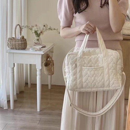 2024 New Korean Instagram Mommy Bag Lightweight Crossbody Large Capacity Fashion Mom Bag Multifunctional Handbag