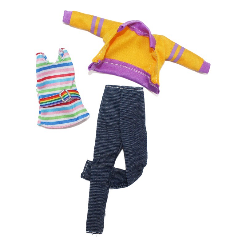 30cm juguete Barbie muñeca ropa moda arriba y abajo traje moda falda