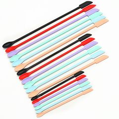 New Product Creative Silicone Mini Small Sharp Scraper Set Extended Makeup Bottle Scraper Jam Double-Head Scraper Spatula