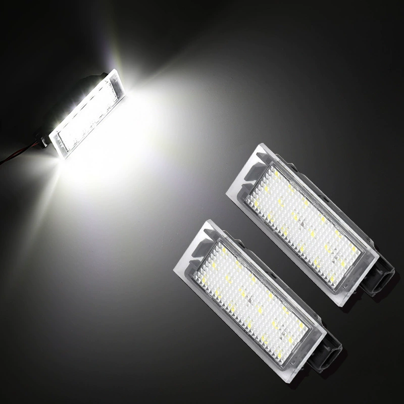Подходящее для Renault Renault Lantern CLIO LAGUNA ESPACE Megan фонарь для номерного знака LED