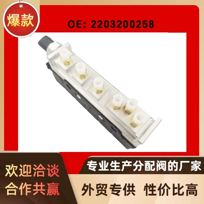 Car air distribution valve 2203200258 is suitable for old Mercedes-Benz W220 Butterfly Ben electromagnetic shock absorption manufacturers