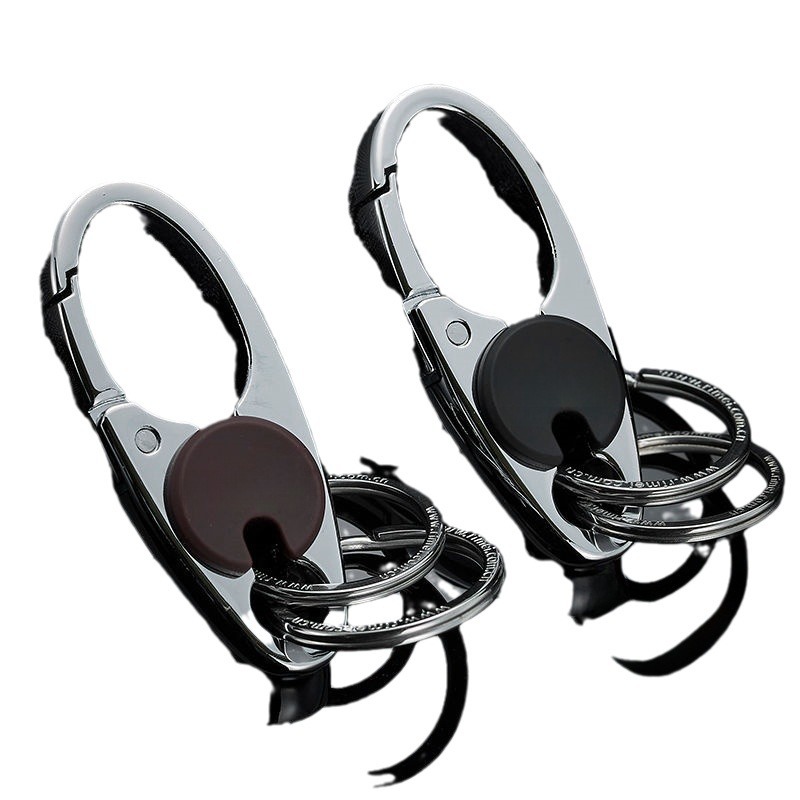 Cadena dominante del coche del negocio de los hombres colgante popular cadena dominante del coche eléctrico avanzado simple anti-perdido llavero durable