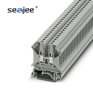 Factory supply high quality pure copper guide rail UK5N wiring terminal UK wiring terminal block UK-5N 4MM pieces