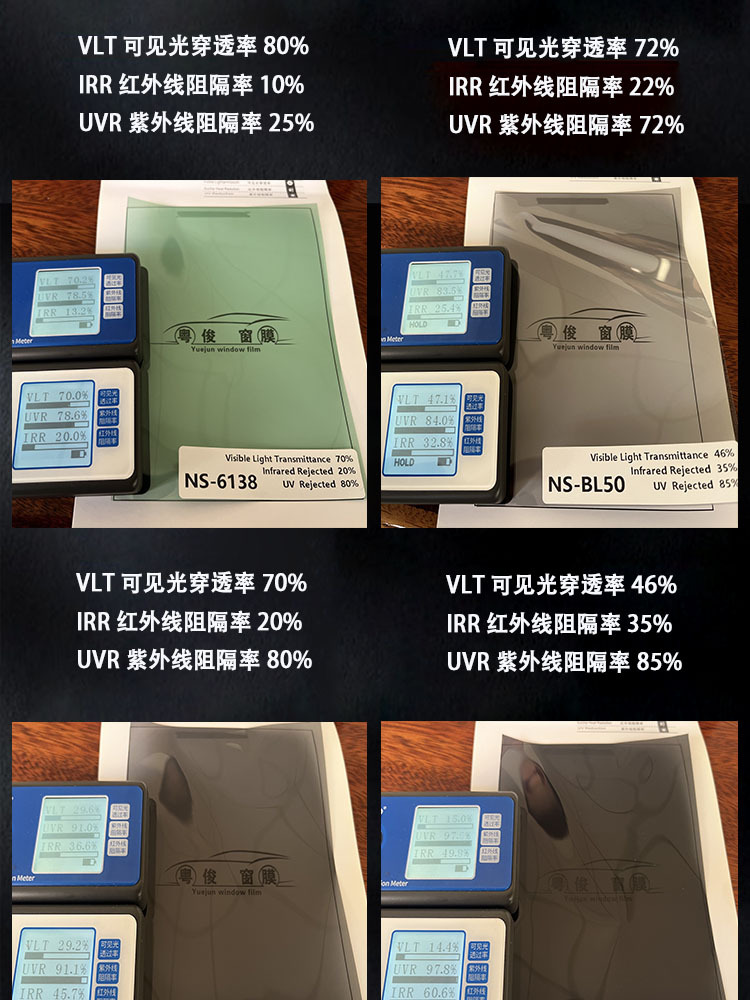 Car insulation film window glass film explosion-proof sunscreen ceramic solar Film 4s shop Film full roll wholesale